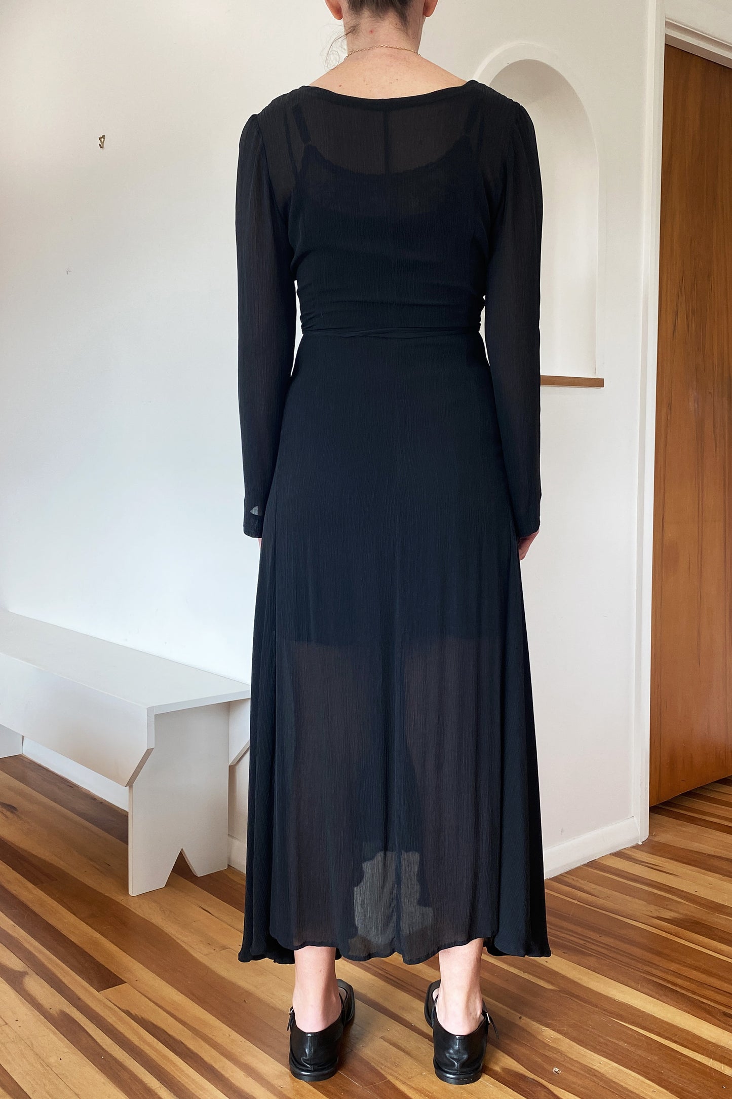 Wisteria Wrap Dress