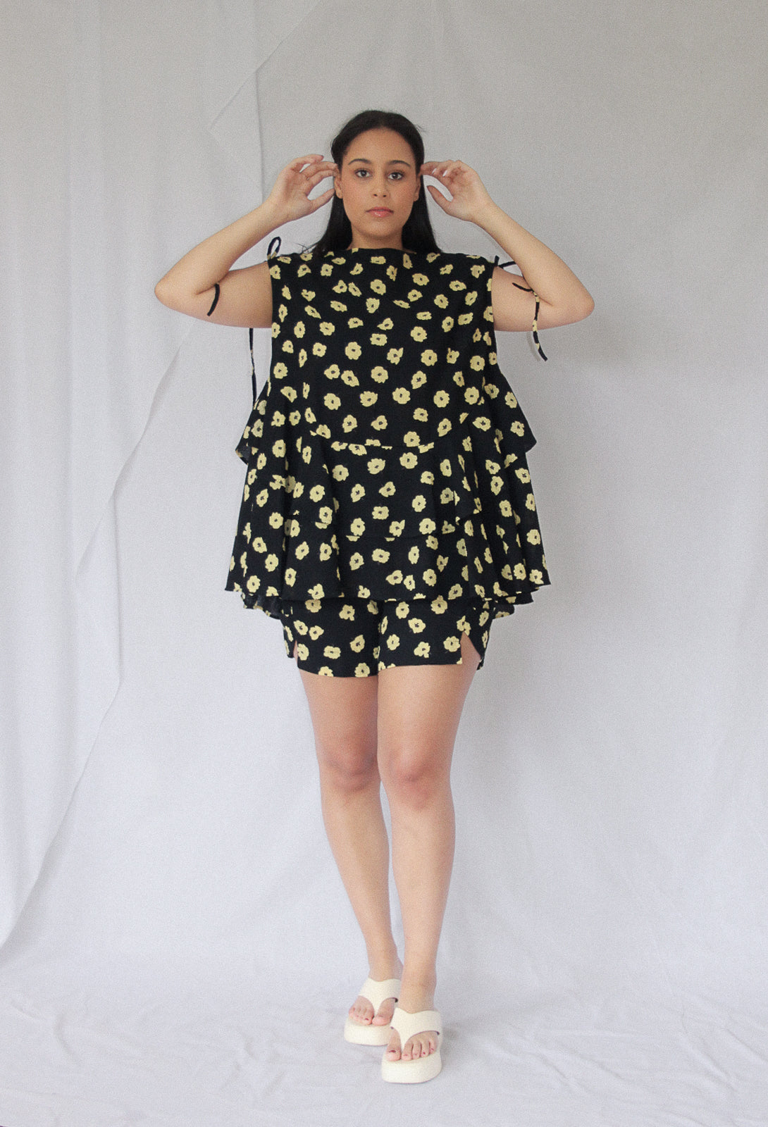 Pirouette Top - Sun Flower