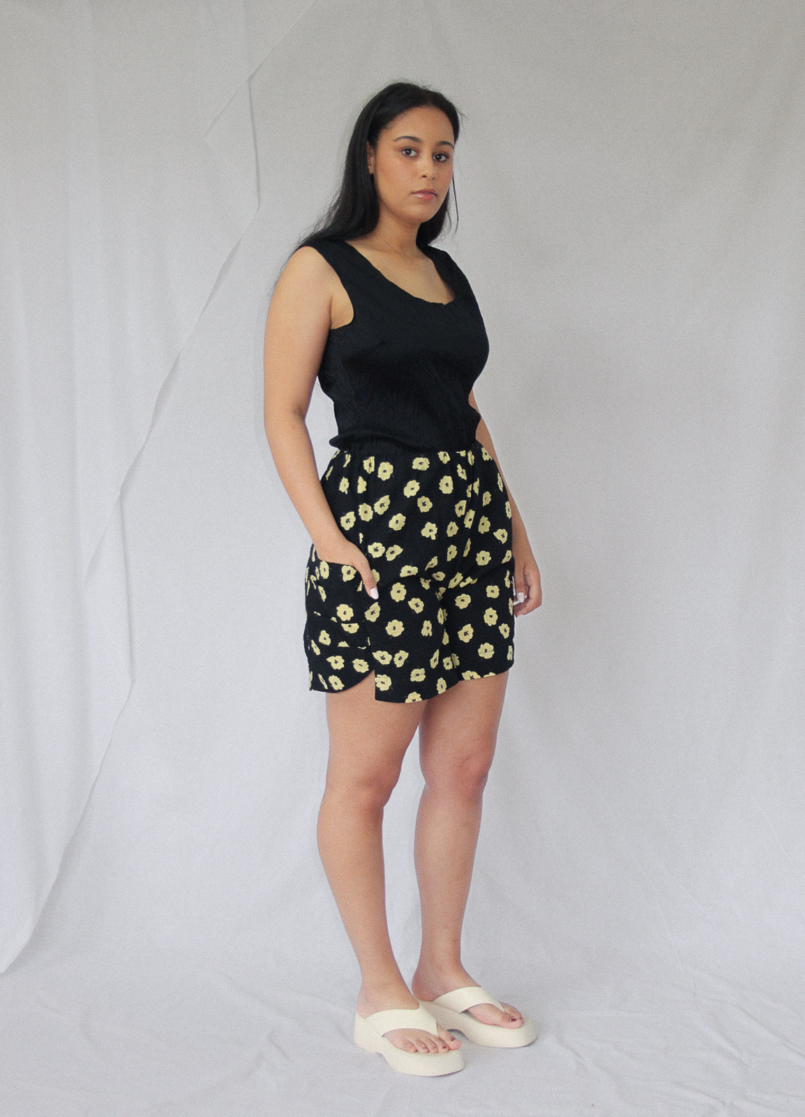 Gatherer Shorts - Sun Flower