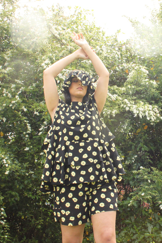 Pirouette Top - Sun Flower