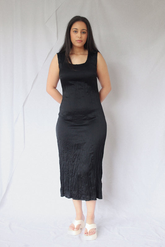 Crushes Tank Dress - Black Crush