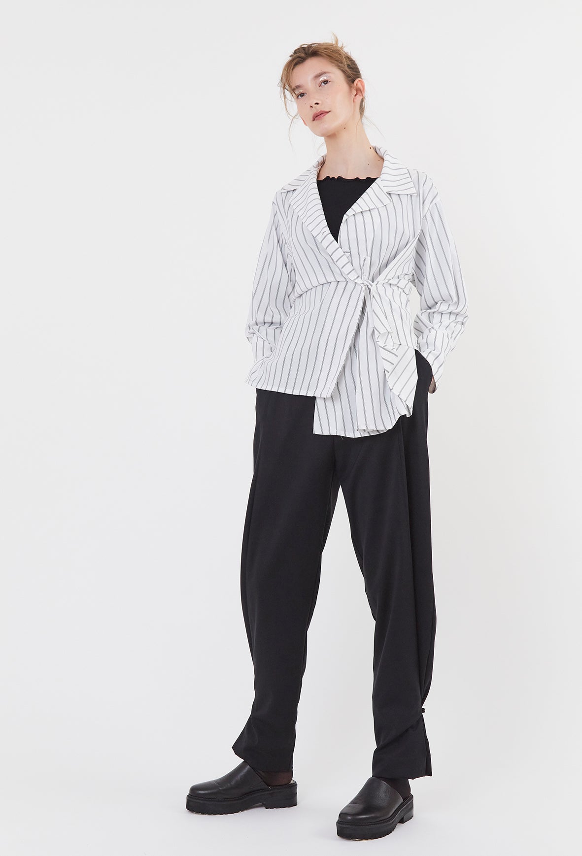 L/S Buddy Shirt- Pinstripe