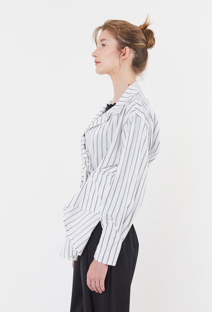 L/S Buddy Shirt- Pinstripe