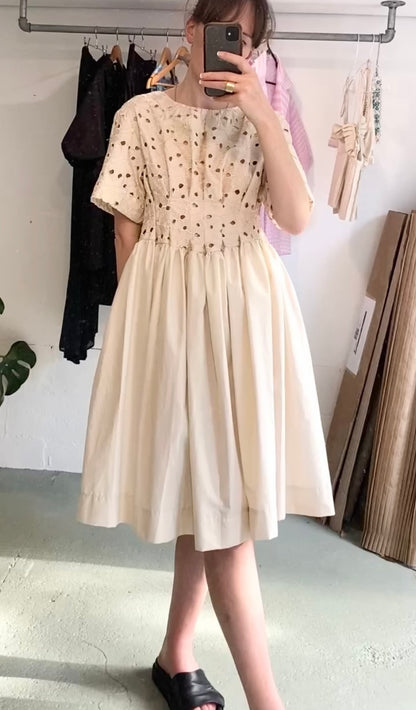 Flora Mini Dress - Prosecco