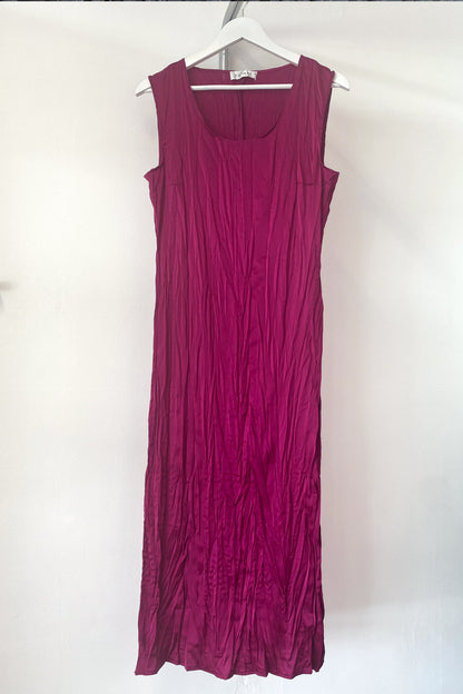 Crushes Tank Dress - Magenta Crush